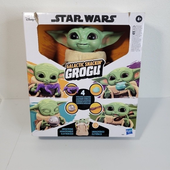 Star Wars Galactic Snackin Grogu By Disney Open Box Untested - Picture 1 of 11